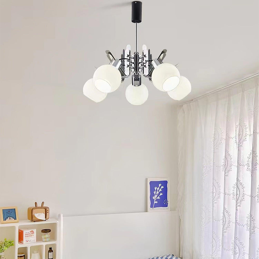 Valentina Vintage Geometrisch Kroonluchter Glas Woonkamer - afbeelding 7 | Noma Lighting