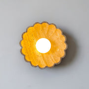Valielia Flower wandlamp Beige Geel travertin - afbeelding 10 | Noma Lighting