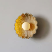 Valielia Flower wandlamp Beige Geel travertin - afbeelding 11 | Noma Lighting