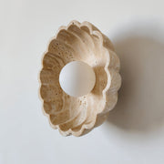 Valielia Flower wandlamp Beige Geel travertin - afbeelding 6 | Noma Lighting