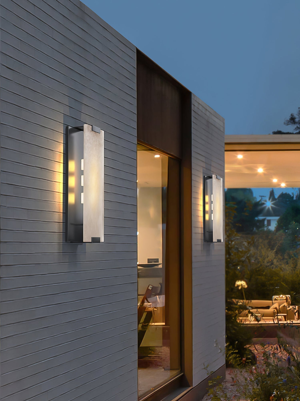 Velen wandlamp met Albasten Panel Glow - afbeelding 16 | Noma Lighting