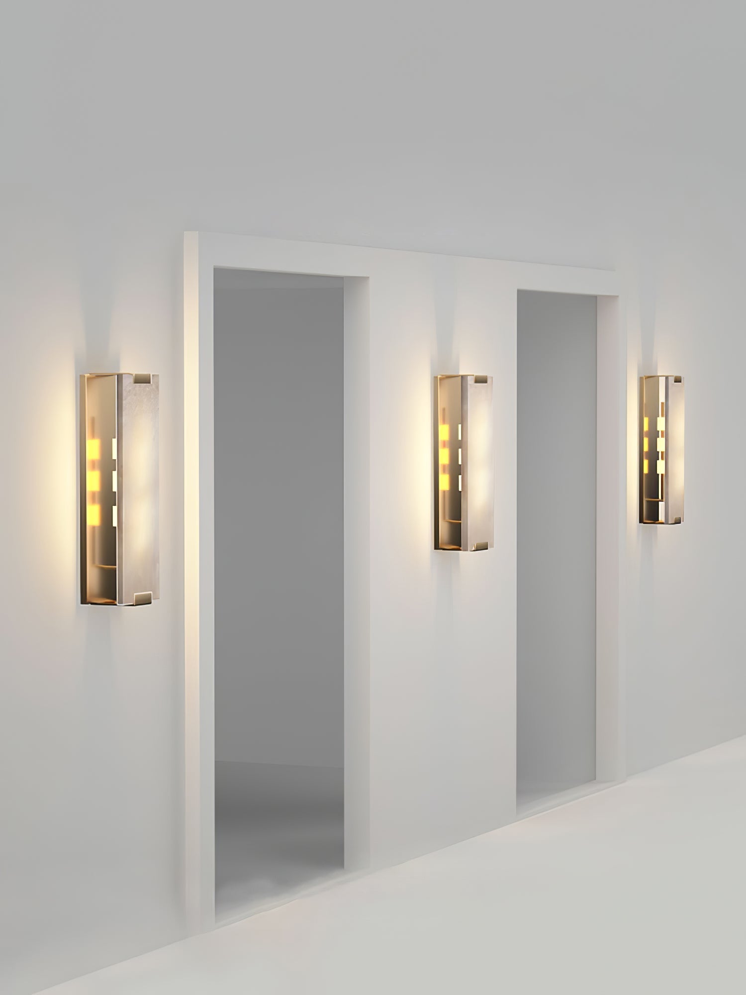 Velen wandlamp met Albasten Panel Glow - afbeelding 3 | Noma Lighting