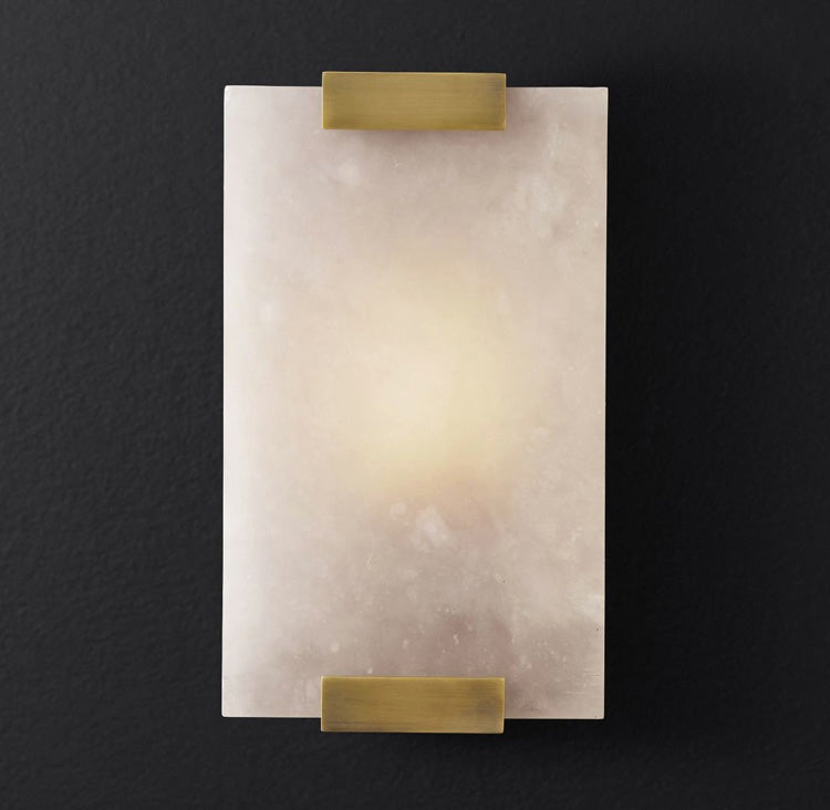 Velen wandlamp met Albasten Panel Glow - afbeelding 9 | Noma Lighting