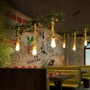 Vireo Industriële LED Kroonluchters Zwart Bar/Woonkamer - afbeelding 5 | Noma Lighting
