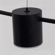 Weiss Moderne Design LED Minimalistische Multi Metalen Hanglamp Zwart/Goud Woonkamer/Slaapkamer/Eetkamer - afbeelding 11 | Noma Lighting