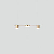 Weiss Moderne Design LED Minimalistische Multi Metalen Hanglamp Zwart/Goud Woonkamer/Slaapkamer/Eetkamer - afbeelding 4 | Noma Lighting