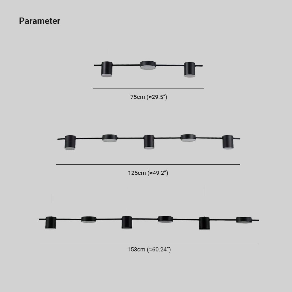 Weiss Moderne Design LED Minimalistische Multi Metalen Hanglamp Zwart/Goud Woonkamer/Slaapkamer/Eetkamer - afbeelding 9 | Noma Lighting