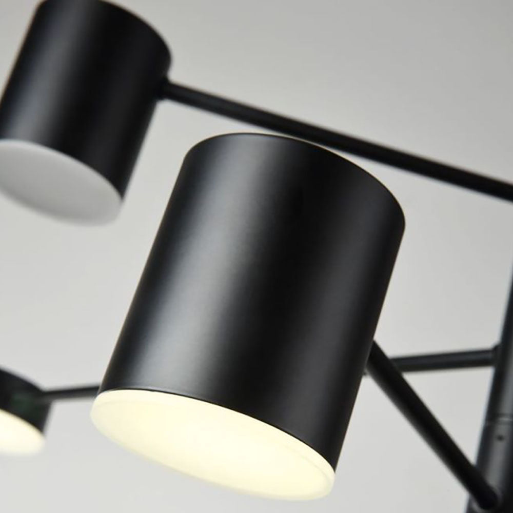 Weiss Moderne LED Hanglamp Metaal Zwart/Goud Slaapkamer/Woonkamer/Eetkamer - afbeelding 12 | Noma Lighting
