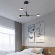 Weiss Moderne LED Hanglamp Metaal Zwart/Goud Slaapkamer/Woonkamer/Eetkamer - afbeelding 2 | Noma Lighting