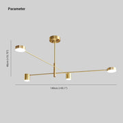 Weiss Moderne LED Hanglamp Metaal Zwart/Goud Slaapkamer/Woonkamer/Eetkamer - afbeelding 5 | Noma Lighting