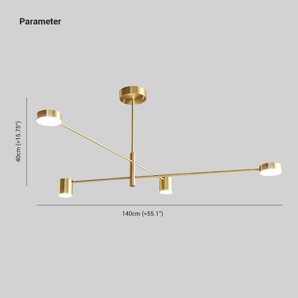 Weiss Moderne LED Hanglamp Metaal Zwart/Goud Slaapkamer/Woonkamer/Eetkamer - afbeelding 5 | Noma Lighting