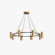 Weiss Moderne Ronde LED Hanglamp Metaal Goud Slaap/Woon/Eetkamer - afbeelding 1 | Noma Lighting
