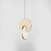 Welsh Ronde LED Hanglampen Goud Zilver Metaal Eetkamer Woonkamer - afbeelding 12 | Noma Lighting