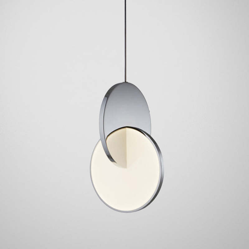 Welsh Ronde LED Hanglampen Goud Zilver Metaal Eetkamer Woonkamer - afbeelding 15 | Noma Lighting