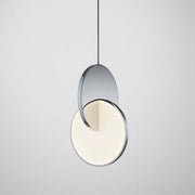 Welsh Ronde LED Hanglampen Goud Zilver Metaal Eetkamer Woonkamer - afbeelding 15 | Noma Lighting