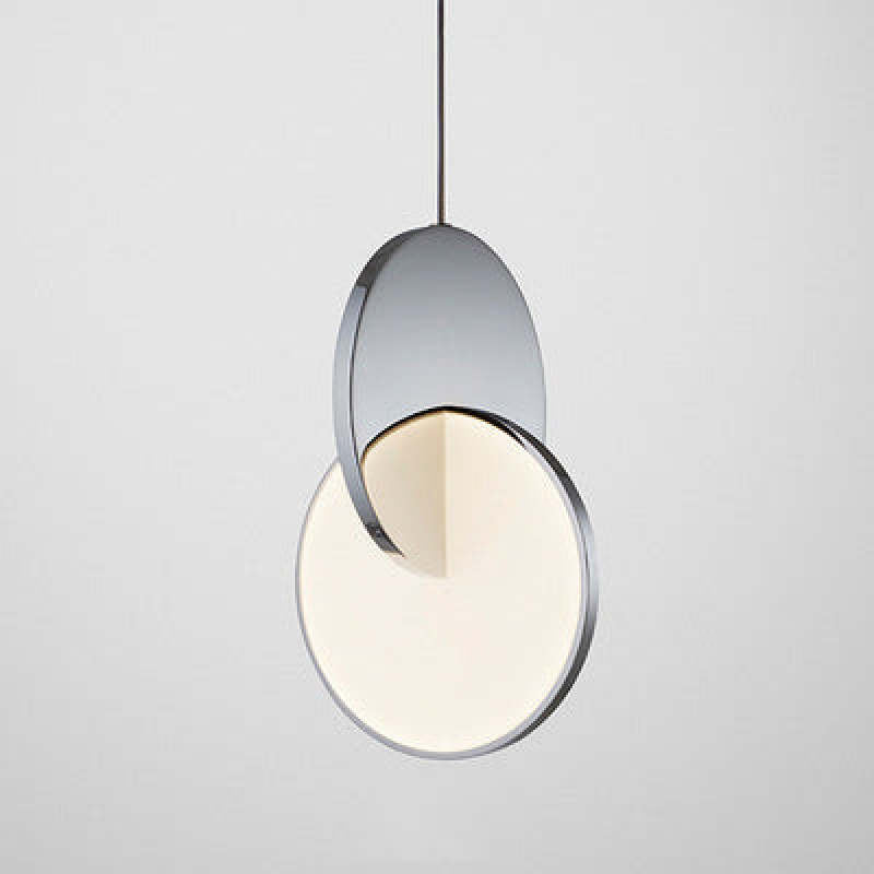 Welsh Ronde LED Hanglampen Goud Zilver Metaal Eetkamer Woonkamer - afbeelding 16 | Noma Lighting