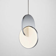 Welsh Ronde LED Hanglampen Goud Zilver Metaal Eetkamer Woonkamer - afbeelding 16 | Noma Lighting
