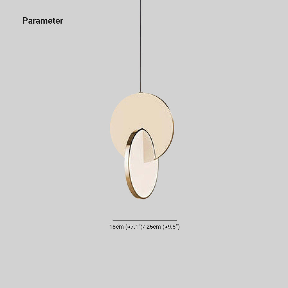Welsh Ronde LED Hanglampen Goud Zilver Metaal Eetkamer Woonkamer - afbeelding 4 | Noma Lighting
