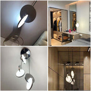 Welsh Ronde LED Hanglampen Goud Zilver Metaal Eetkamer Woonkamer - afbeelding 8 | Noma Lighting