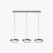 Welsh Minimalistisch Cirkel LED Hanglamp Metaal/Acryl Silver/Goud/Roségoud Slaap/Woon/Eetkamer - afbeelding 1 | Noma Lighting
