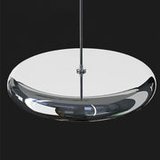 Welsh Minimalistisch Cirkel LED Hanglamp Metaal/Acryl Silver/Goud/Roségoud Slaap/Woon/Eetkamer - afbeelding 14 | Noma Lighting