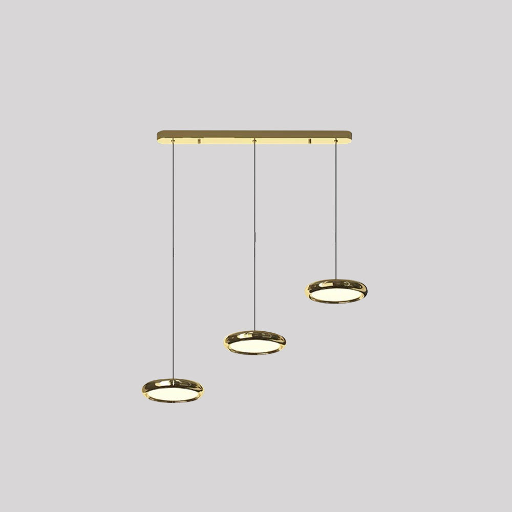 Welsh Minimalistisch Cirkel LED Hanglamp Metaal/Acryl Silver/Goud/Roségoud Slaap/Woon/Eetkamer - afbeelding 19 | Noma Lighting