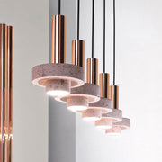 Zaid Retro Design LED Hanglampen Wit Metaal Eetkamer Woonkamer - afbeelding 10 | Noma Lighting