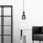 Zaid Industriële Design Cilindervormige Hanglamp Cement/Metaal/Steen Eetkamer/Bar - afbeelding 11 | Noma Lighting