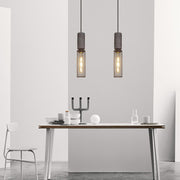 Zaid Industriële Design Cilindervormige Hanglamp Cement/Metaal/Steen Eetkamer/Bar - afbeelding 19 | Noma Lighting