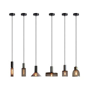 Zaid Industriële Design Cilindervormige Hanglamp Cement/Metaal/Steen Eetkamer/Bar - afbeelding 25 | Noma Lighting