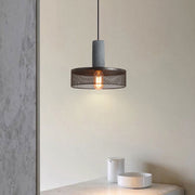 Zaid Industriële Design Cilindervormige Hanglamp Cement/Metaal/Steen Eetkamer/Bar - afbeelding 9 | Noma Lighting
