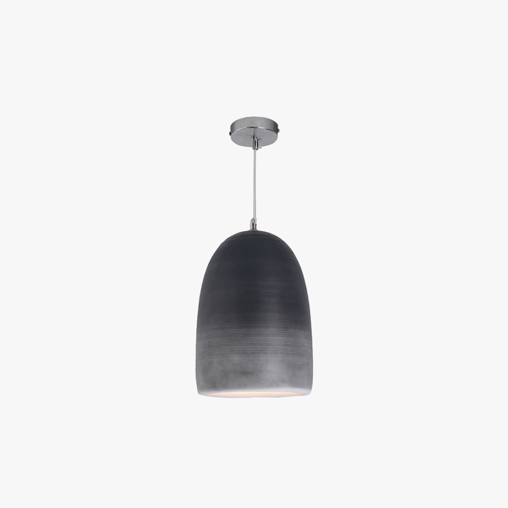 Zaid Moderne Bol LED Hanglamp Hars/Acryl Zwart/Blauw/Grijs Slaap/Woon/Eetkamer - afbeelding 1 | Noma Lighting