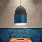 Zaid Moderne Bol LED Hanglamp Hars/Acryl Zwart/Blauw/Grijs Slaap/Woon/Eetkamer - afbeelding 4 | Noma Lighting
