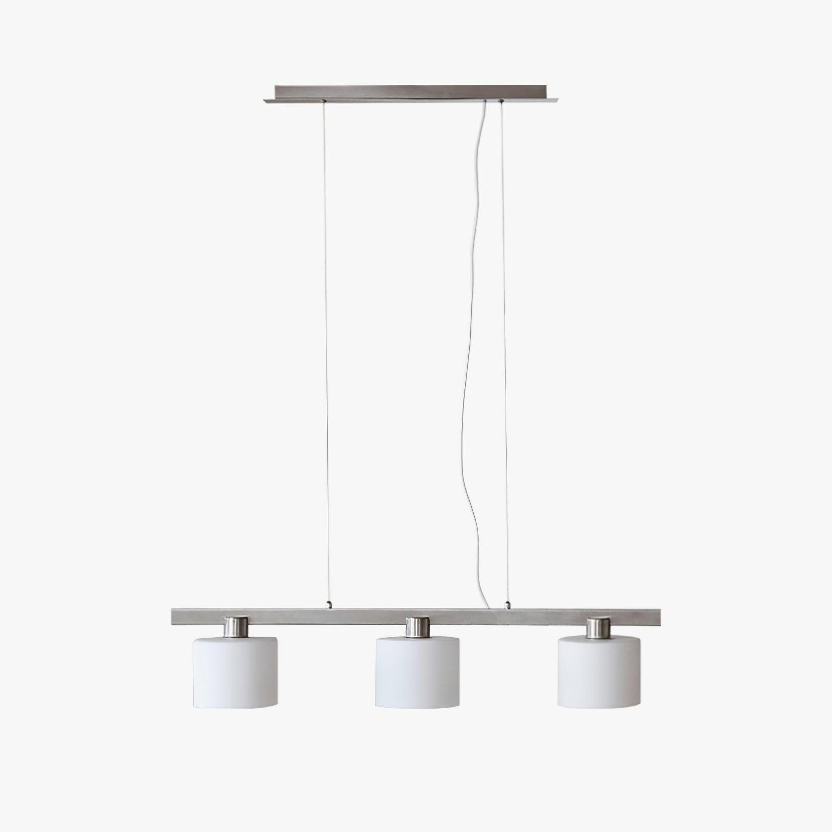 Zaid Moderne Design Cluster Hanglamp Metaal/Glas Wit Woonkamer/Eetkamer/Slaapkamer - afbeelding 1 | Noma Lighting