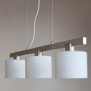 Zaid Moderne Design Cluster Hanglamp Metaal/Glas Wit Woonkamer/Eetkamer/Slaapkamer - afbeelding 7 | Noma Lighting