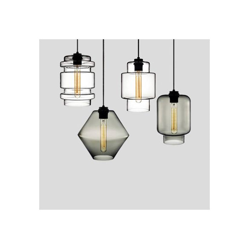 Zaid Moderne Design LED Hanglamp Glas Slaapkamer Woonkamer - afbeelding 19 | Noma Lighting