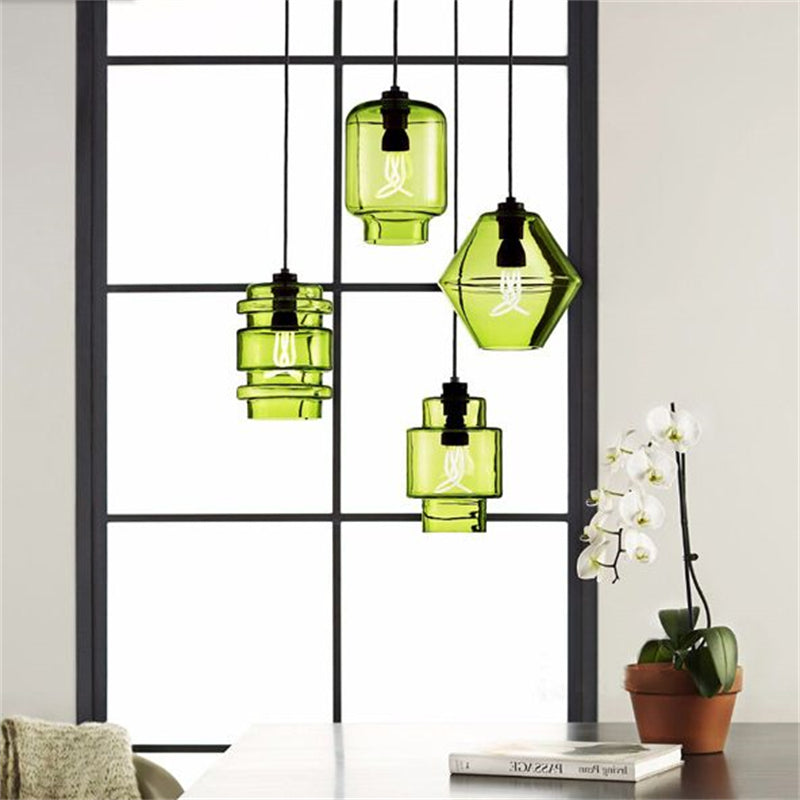 Zaid Moderne Design LED Hanglamp Glas Slaapkamer Woonkamer - afbeelding 3 | Noma Lighting