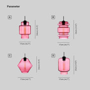 Zaid Moderne Design LED Hanglamp Glas Slaapkamer Woonkamer - afbeelding 4 | Noma Lighting