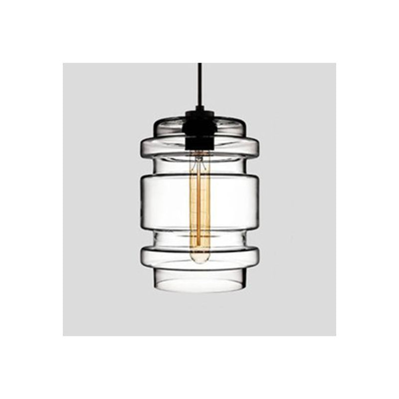 Zaid Moderne Design LED Hanglamp Glas Slaapkamer Woonkamer - afbeelding 6 | Noma Lighting