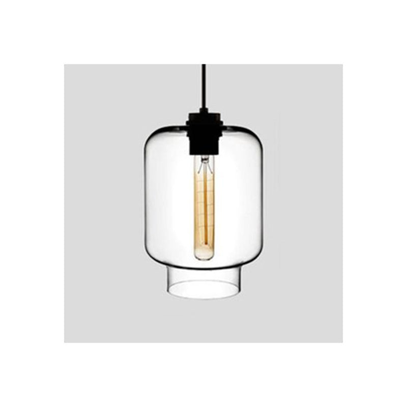 Zaid Moderne Design LED Hanglamp Glas Slaapkamer Woonkamer - afbeelding 8 | Noma Lighting
