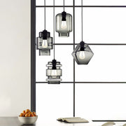 Zaid Moderne Design LED Hanglamp Glas Slaapkamer Woonkamer - afbeelding 9 | Noma Lighting