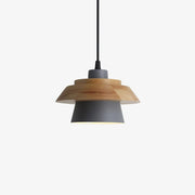 Zaid Moderne Design LED Hanglamp Metaal Hout 6 Kleur Slaapkamer/Woonkamer - afbeelding 10 | Noma Lighting