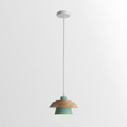 Zaid Moderne Design LED Hanglamp Metaal Hout 6 Kleur Slaapkamer/Woonkamer - afbeelding 16 | Noma Lighting
