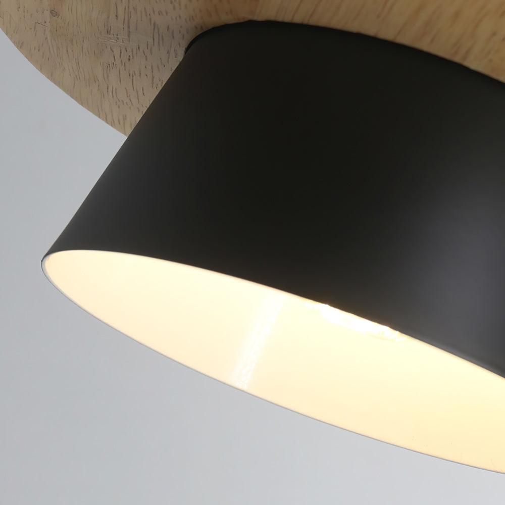 Zaid Moderne Design LED Hanglamp Metaal Hout 6 Kleur Slaapkamer/Woonkamer - afbeelding 17 | Noma Lighting