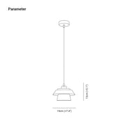 Zaid Moderne Design LED Hanglamp Metaal Hout 6 Kleur Slaapkamer/Woonkamer - afbeelding 4 | Noma Lighting