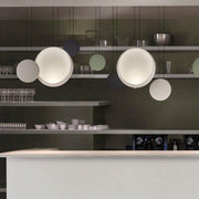 Zaid Moderne Design LED Hanglamp Metaal Zwart/Wit/Groen/Grijs Woonkamer/Slaapkamer/Eetkamer - afbeelding 8 | Noma Lighting