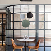 Zaid Moderne Design LED Hanglamp Metaal Zwart/Wit/Groen/Grijs Woonkamer/Slaapkamer/Eetkamer - afbeelding 9 | Noma Lighting